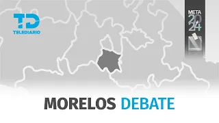 Primer debate por la gubernatura de Morelos
