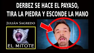 UN TIPO QUE NO SE TOMA EN SERIO NI A SÍ MISMO !! DERBEZ SE HACE EL LOCO Y MUESTRA ENOJO POR VENDIDO