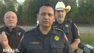 Sheriff Ed Gonzalez describes reported road rage incident in NW Harris County
