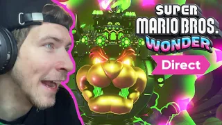 Reaction to Super Mario Bros. Wonder Direct 8.31.2023!