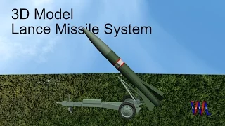 3D Model: Lance missile system
