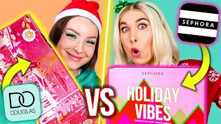 ♦ SZCZERA BITWA KALENDARZY ADWENTOWYCH 🔥 Douglas vs. Sephora! ♦ Agnieszka Grzelak Beauty