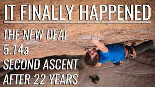 Hard Joshua Tree Rock Climb Gets Second Ascent After 22 Years - The New Deal 5.14 - A Climbing Story