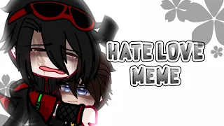 Hate Love Meme // gacha club // FNAF Afton Family // TW:BLOOD/GORE // Ft. Michael and Chris