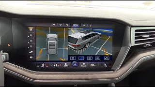 Система кругового обзора VW Touareg Bird View 360° HD, обзор, функции, особенности установки.
