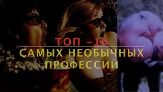 ТОП-10 САМЫХ НЕОБЫЧНЫХ ПРОФЕССИЙ