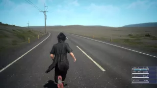 【FF１5】【体験版demo】【道路はどこまで続いているのか？】