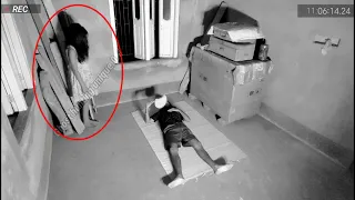 CCTV Camera Two Baby Ghost Attack horror video Episode - 138