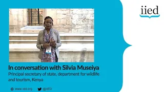 Insurance and human-wildlife conflict: in conversation with Silvia Museiya