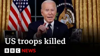 US says “we do not want war with Iran” after troops killed | BBC News