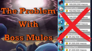 The Problem With Boss Mules Illustrated | MapleStory