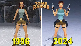 Tomb Raider I, II, III Original vs Remastered - Lara Croft Graphic Comparison