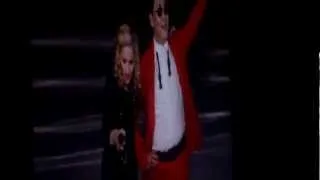 Madonna & Psy - Give It To Me Gangnam Style Mashup @ MDNA NYC MSG 13 Nov 2012 (3812)