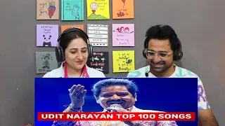 Pak Reacts to Top 100 Songs Of Udit Narayan | Random 100 Hit Songs Of Udit Narayan