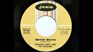 Granger Hunt And The Believers - Motor Mouth (Josie 925) [1964 frat rock]