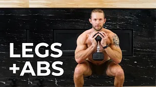 45 MIN ABS AND LEGS WORKOUT |  LEG AND ABS WORKOUT