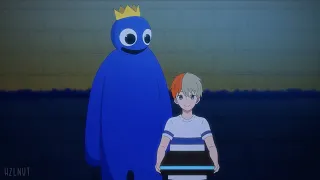 Rainbow Friends Blue’s First Friend "Friends to Your End" - FNF Animation