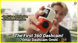 70mai Dash Cam Omni Review after a month! The first  360° rotating Dash Cam!