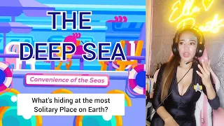 The DEEP SEA By KURZGESAGT (REACTION) || #firsttimewatching #ellalatinafilipinareact