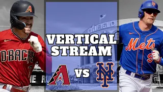 New York Mets vs Arizona Diamondbacks Live Reaction | MLB | VERTICAL | 5/30/24 | Mets vs D'Backs