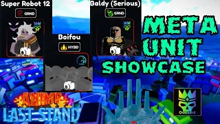 Quick SHOWCASE (Baldy Serious, Super Robot 12 ... ) || #animelaststand