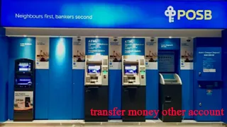 how to transfer money posb atm machine | posb money transfer