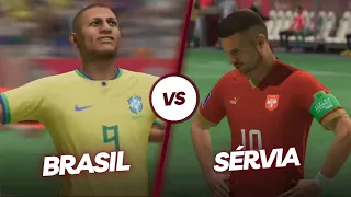 Richarlison faz o melhor gol da Copa | Recriação | Brasil 2 x 0 Sérvia - Copa do Mundo 2022