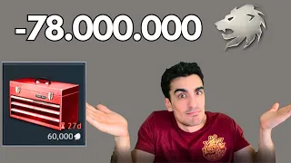 I opened 1300 toolbox crates on stream.