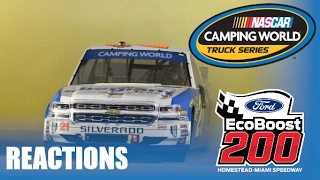 2016 NCWTS Ford EcoBoost 200 Reactions