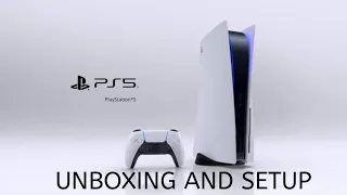 PS5 UNBOXING AND SETUP!! || #playstation