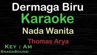 Dermaga Biru - Thomas Arya|KARAOKE NADA WANITA@ucokku