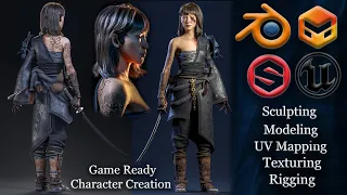 Game Ready Character Creation Process - Part 2