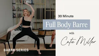 30 Minute Barre Workout with Catie Miller