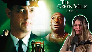 CRYING😭 FIRST TIME watching:  The Green Mile REACTION PART 1