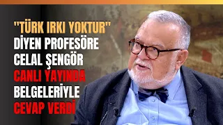 "Türk Irkı Yoktur" Diyen Profesöre Celal Şengör Canlı Yayında Belgeleriyle Cevap Verdi