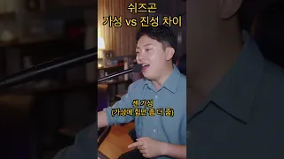 쉬즈곤 가성 vs 진성 차이 #보컬트레이너 #믹스보이스 #발성