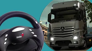 🚚 Настройка 180° руля Genius Speed Wheel 3 для игры в Euro Truck Simulator 2