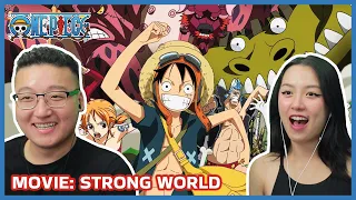 OUR FIRST OP MOVIE!! | One Piece STRONG WORLD Movie Reaction & Discussion