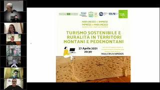 Turismo Sostenibile e ruralità in territori montani e pedemontani delle Riserve di Biosfera