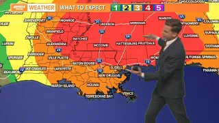Forecast: Severe Weather for Southeast Louisiana on Wednesday