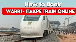 How To Book Book Warri - Itakpe Train Online (Step by Step Guide)