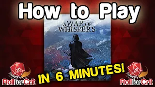 How to Play A War of Whispers