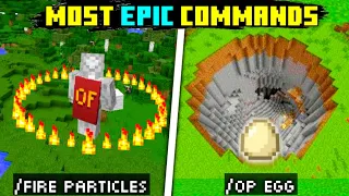 🤫 Top 10 Secret Commands In Minecraft In Hindi ! Minecraft Command Block Hacks 1.19