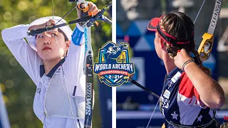 An San v Casey Kaufhold – recurve women semifinal | Yankton 2021 World Archery Championships