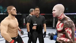Khabib vs. Blood Star (EA Sports UFC 2) ☝️🦅