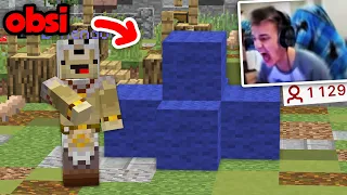 Je TROLL ces Streamers en Changeant leurs Textures en BedWars !