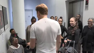 Behind The Scenes Of Conan's Alvin Ailey Dance Lesson