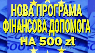 Фінансова допомога на 500 злотих біженцям з України в Польщі!