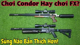 Nên Chọn Mua Súng Condor hay PCP FX | Khẩu Nào Chơi Thích Hơn? Khẩu Nào RẺ Hơn | Đây Là Câu Trả Lời