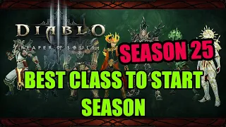 Diablo 3 [Season 25] - Top 3 Classes to Start Season